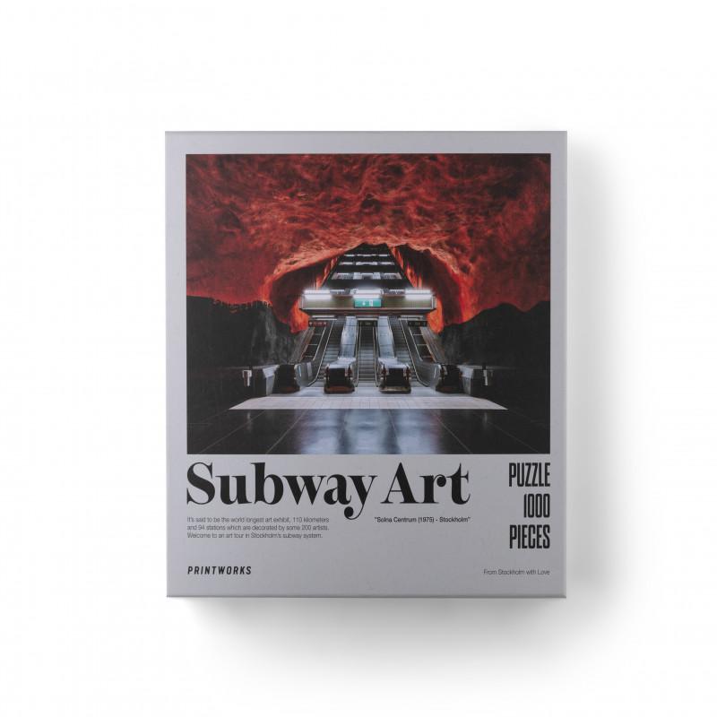 PRINTWORKS Subway art puzzle set 500 pieces