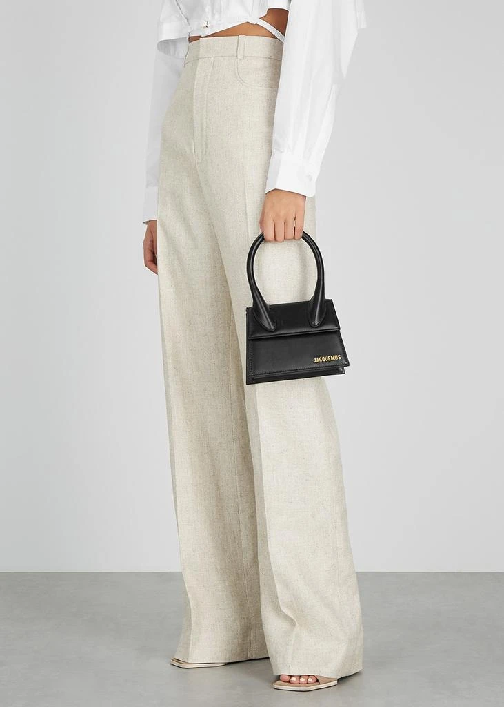Jacquemus Le Chiquito Moyen leather top handle bag 5