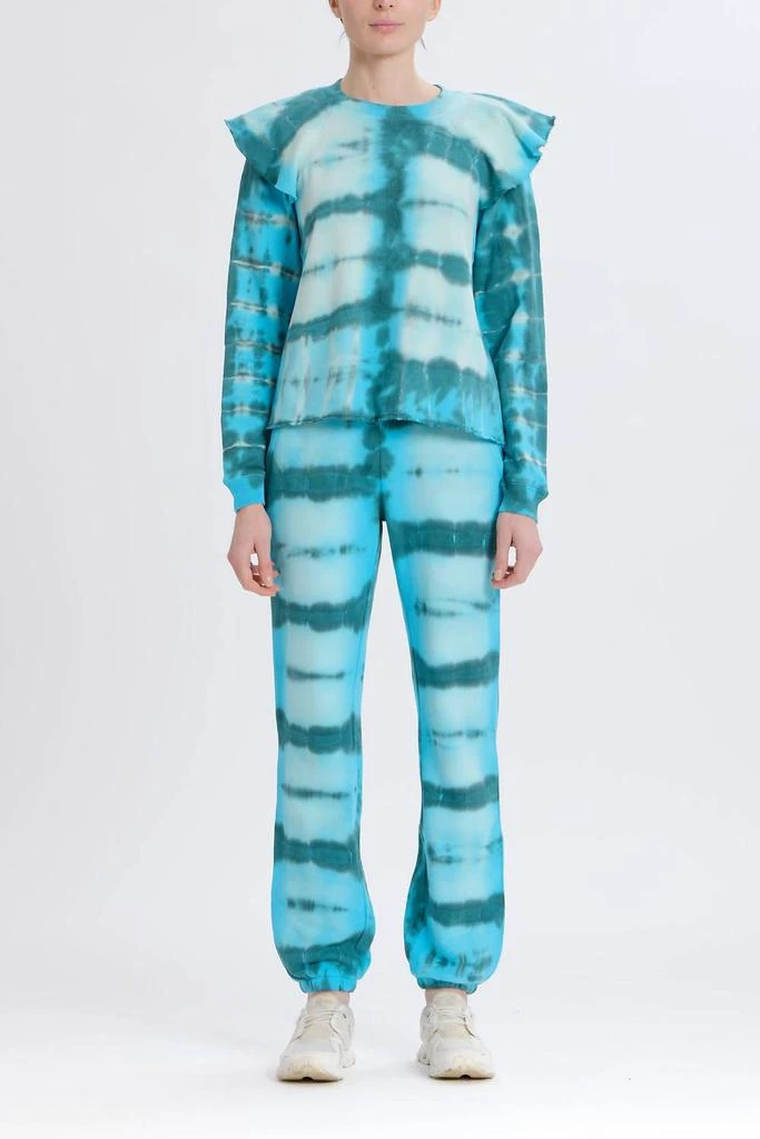 Something Navy Something Navy - Meghan Ruffle Shoulder Sweatshirt 1