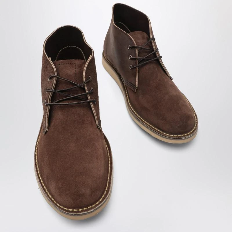 Red Wing Weekender Chukka Chocolate lace-up shoe 5