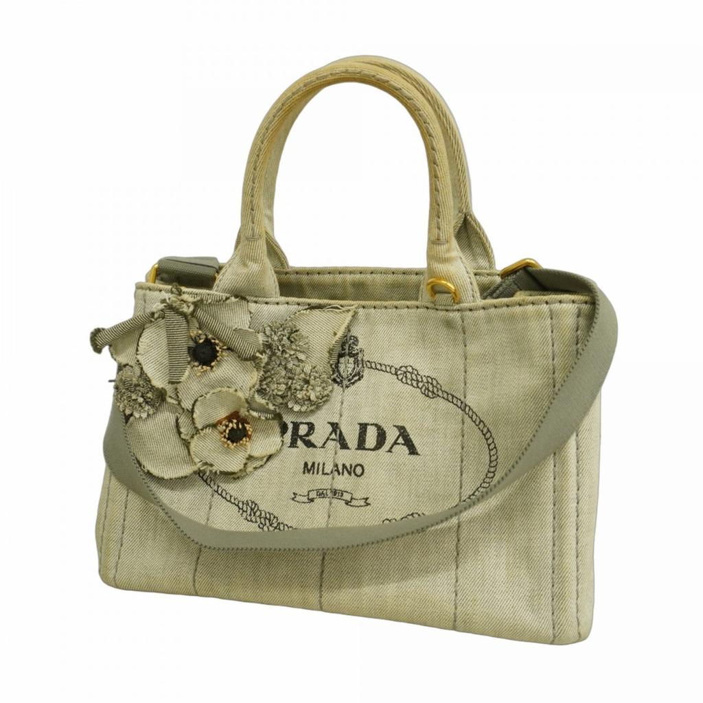 Prada RAFFIA SMALL HANDBAG - Tote Bags - BeyondStyle