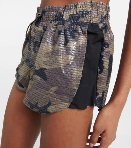 Koral Power Shiny Netz camouflage shorts 4