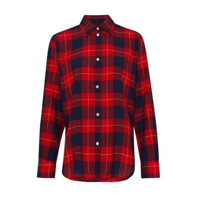Totême Tartan lyocell shirt 1