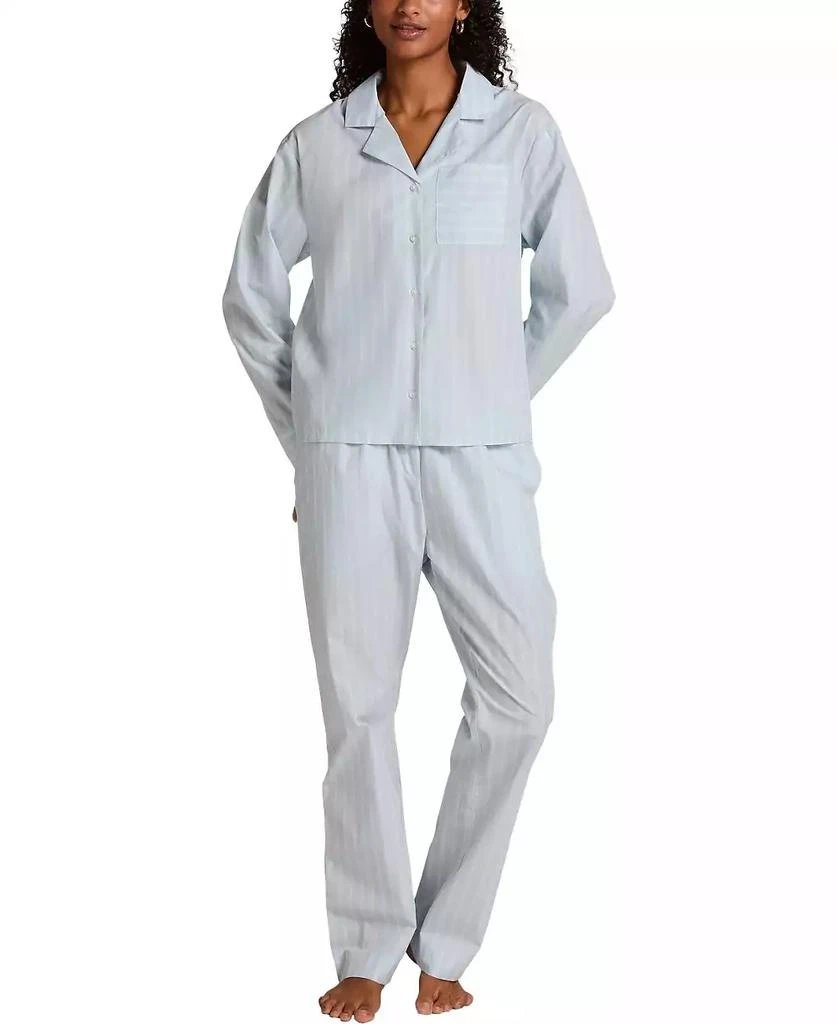 Hunkemöller Hunkemoller Women
s Woven Cotton Stripe Jacket 3