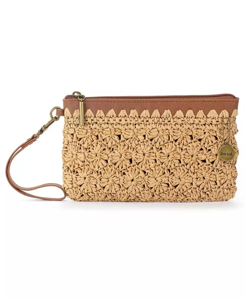 The Sak Vita Straw Zipper Wallet 1