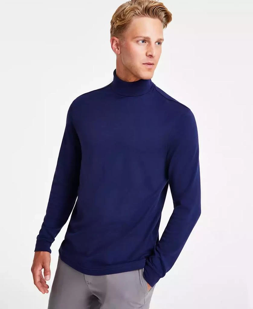 Club Room Men's Solid Turtleneck Shirt, Created for Macy's 1