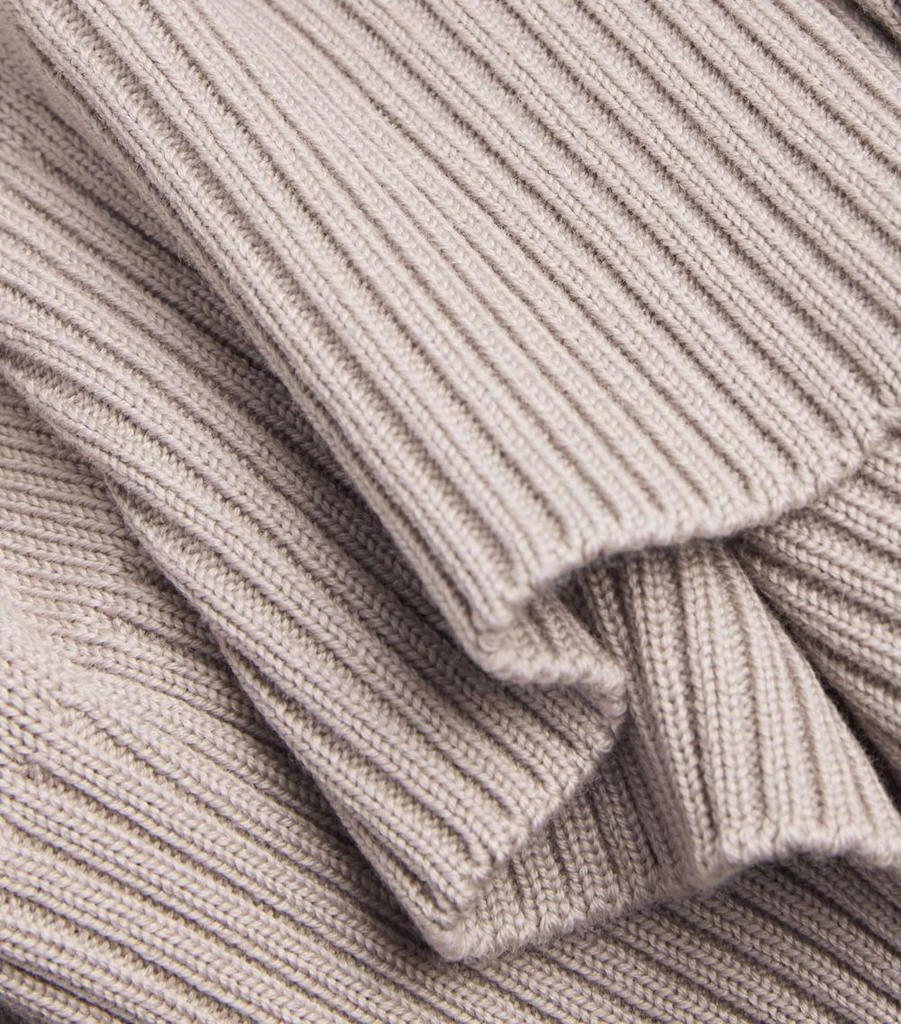 Canada Goose Wool Quarter-Zip Rosseau Sweater 5