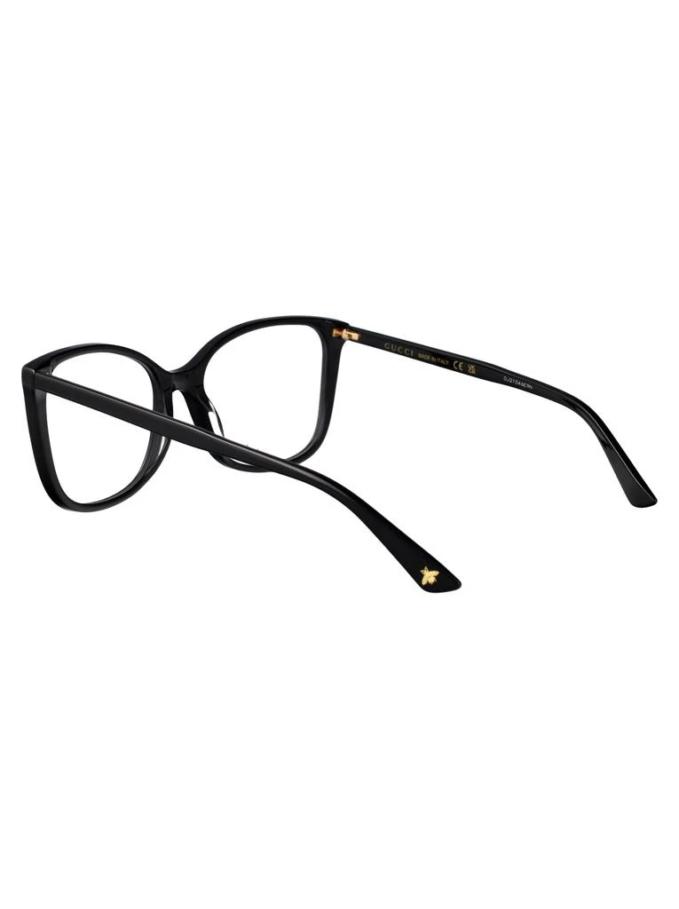 Gucci BLACK ACETATE OPTICAL GLASSES 4
