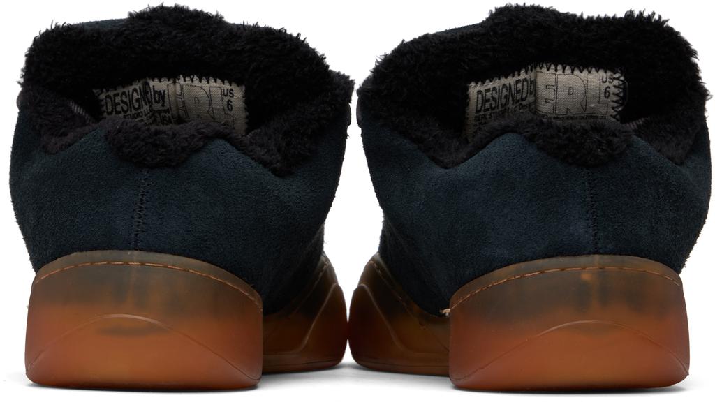 ERL Black Vamp Skate Sneakers