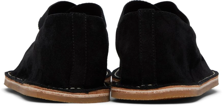 Dries Van Noten Black Criss-Cross Loafers 2