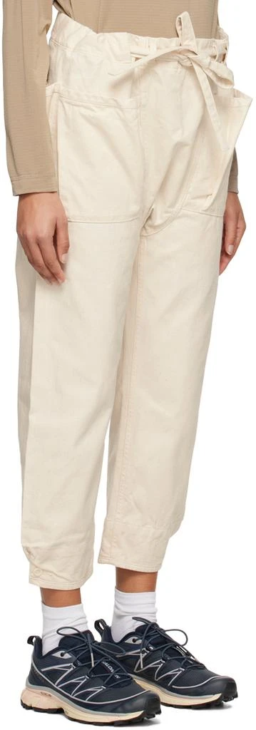 Snow Peak Off-White Noragi Trousers 2