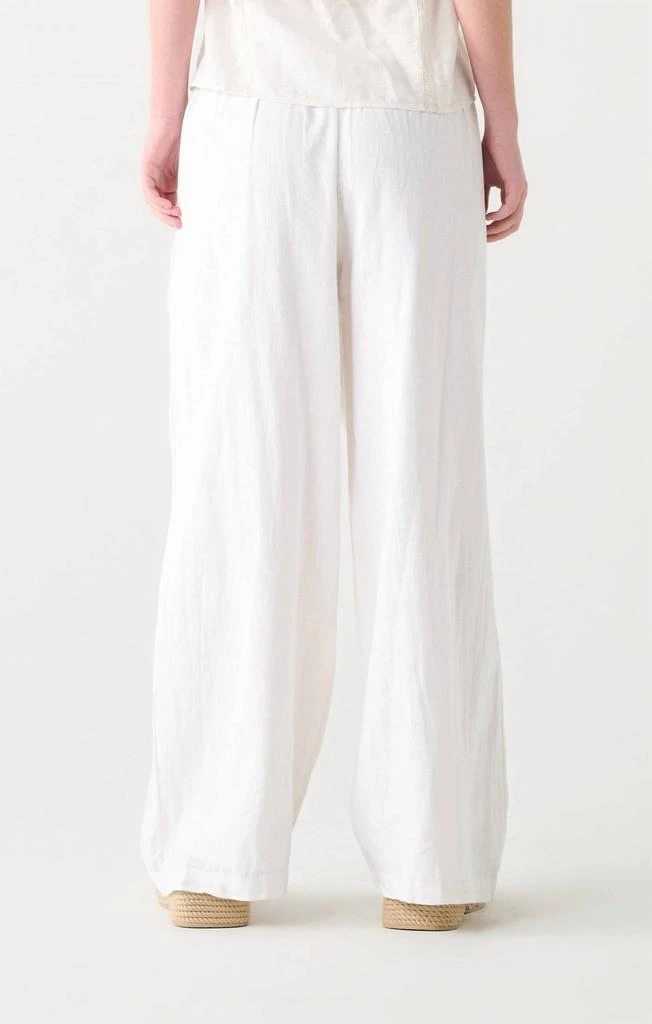 Dex Dex - High Waist Elastic Waist Wide Leg Pants 3