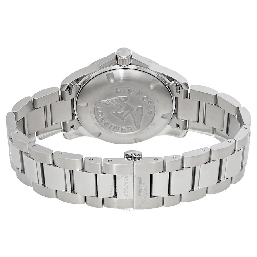 Longines Conquest Silver Dial Stainless Steel Men's 41mm Watch L37594766 3