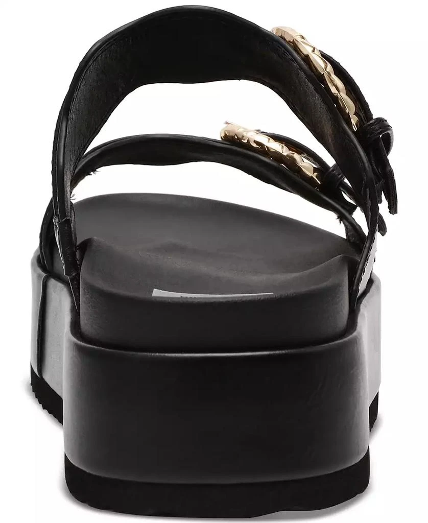 DV Dolce Vita Serpent Double Band Footbed Platform Sandals 3