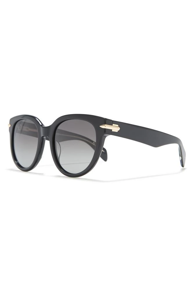 Rag & Bone 54mm Rounded Sunglasses 2