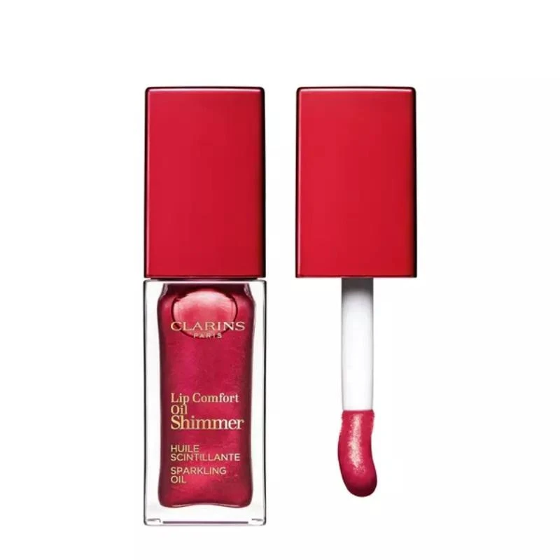 Clarins Clarins - Lip Comfort Oil Intense 07 Intense Red (7ml) 1
