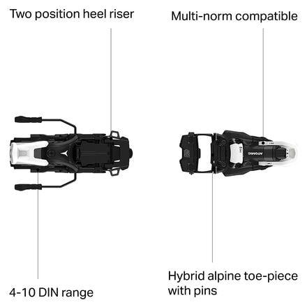 Atomic Shift 10 MNC Alpine Touring Bindings - 2024