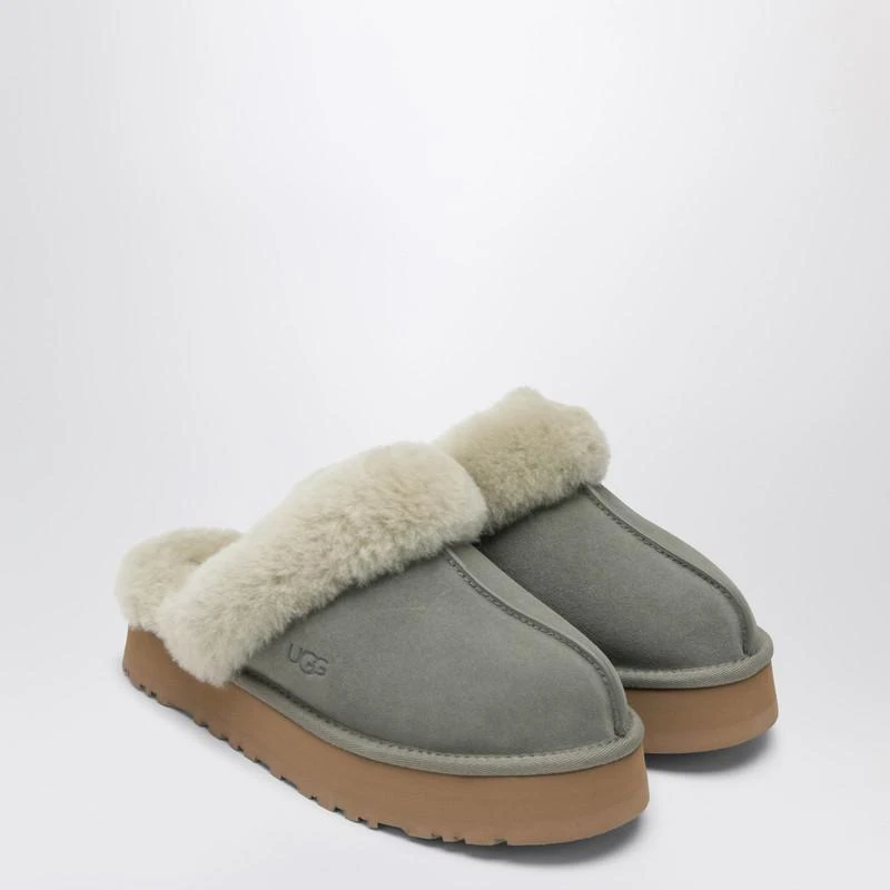 UGG Disquette moss green eather slip-ons 2