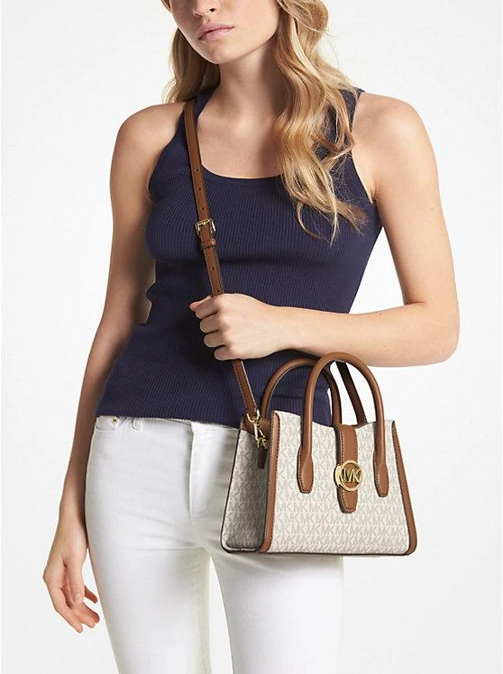 Michael Kors Gabby Small Logo Satchel 3