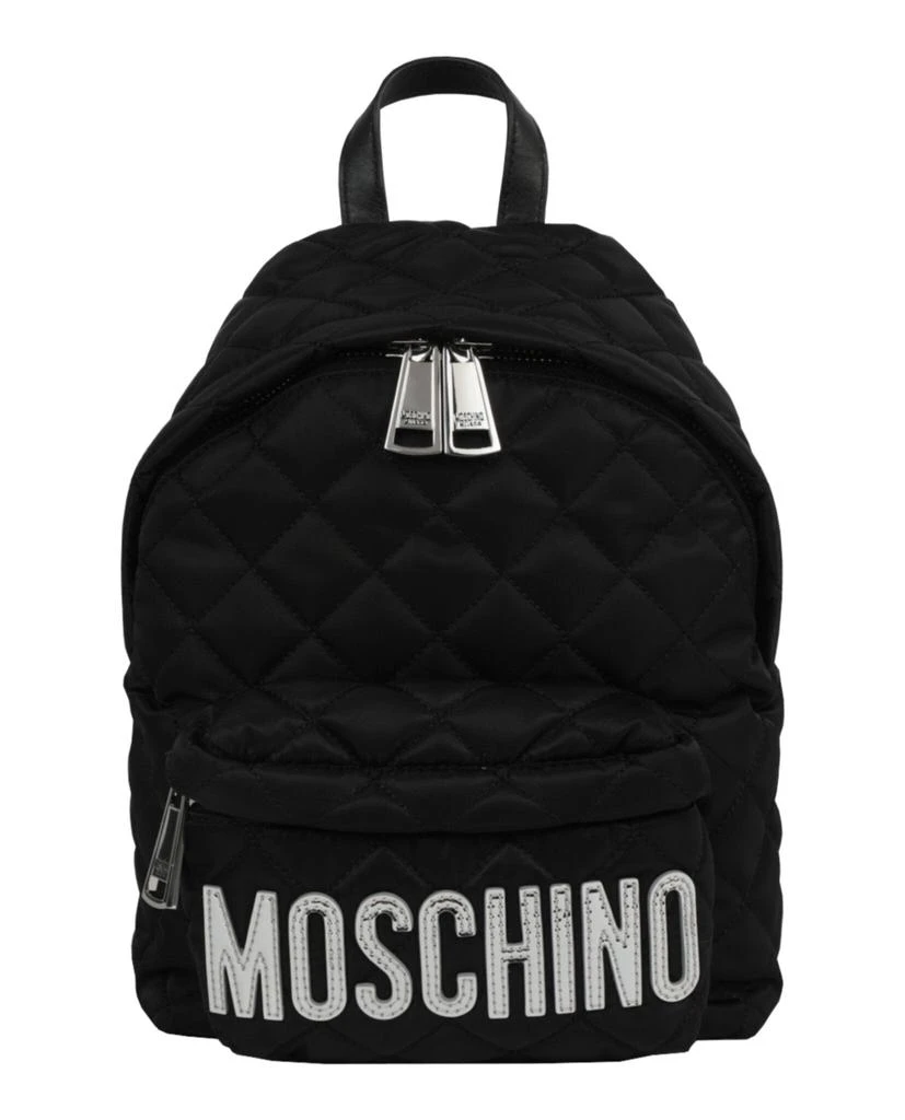 Moschino Quilted Nylon Backpack 1