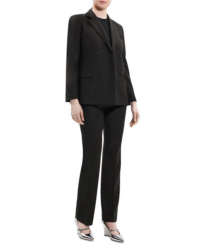 Theory Wool Slim Double Breasted Blazer 5