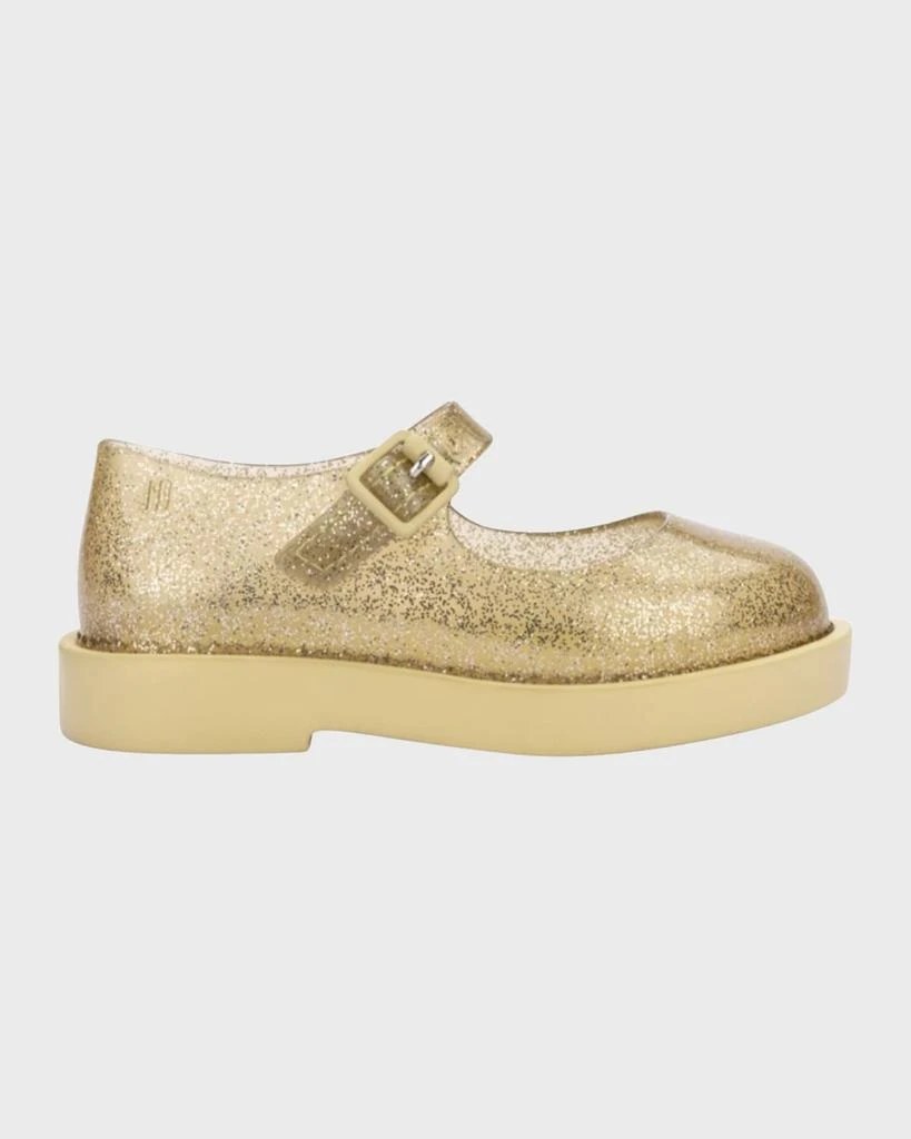 Melissa Girl's Lola Glitter Mary Jane Shoes, Baby 1