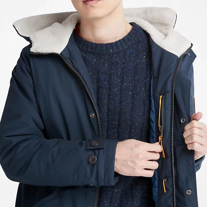 Timberland Mt. Kelsey Fishtail Parka for Men in Navy 6