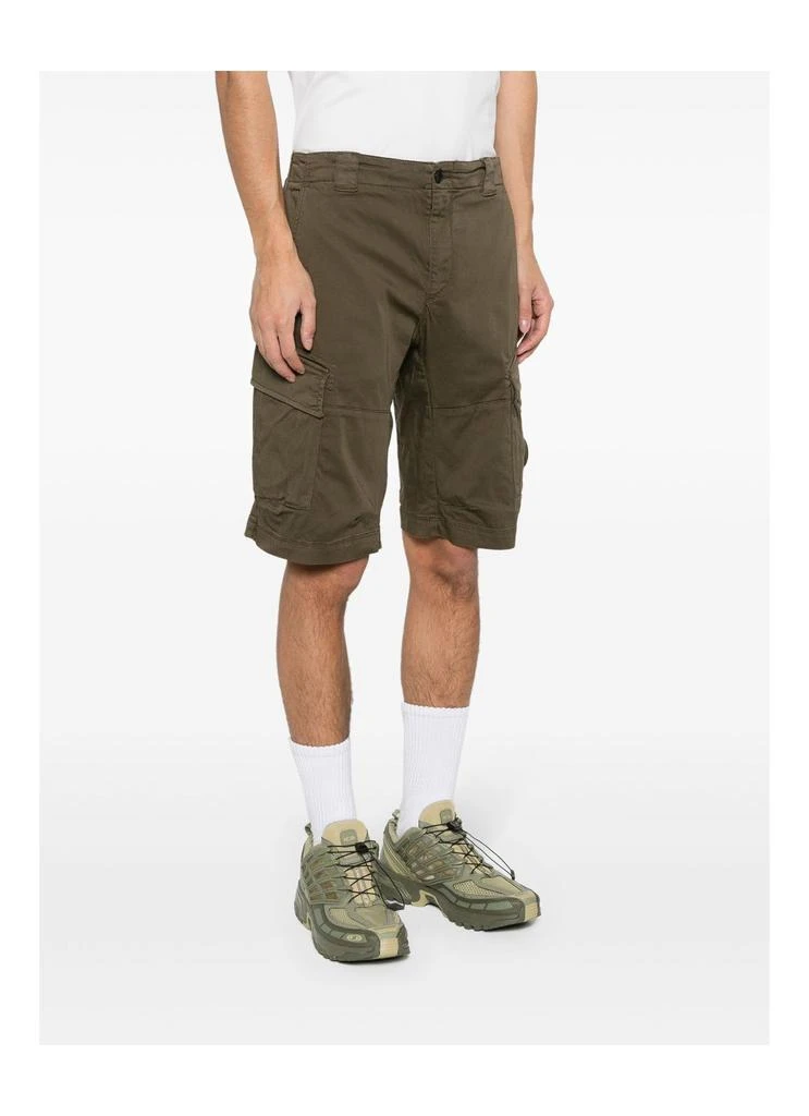 C.P.COMPANY Sateen Stretch Cargo Shorts 4