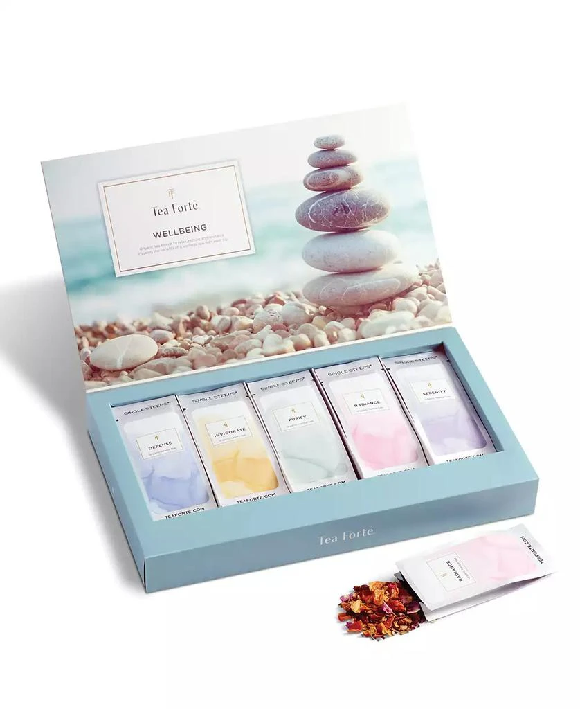 Tea Forte Wellbeing Spa Tea Bundle, 3 Piece 5
