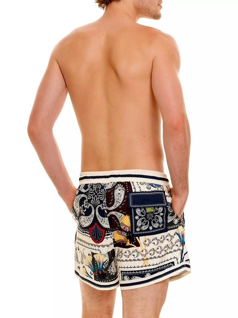 Agua Bendita Returning To The Roots Cassius Cipres Swim Trunks 3