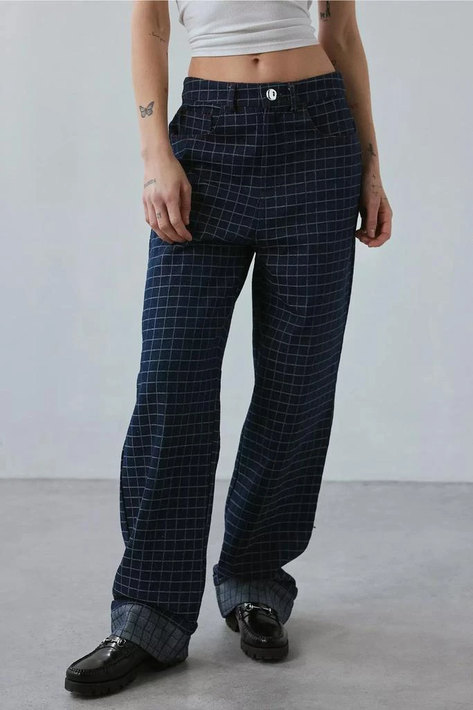 Ghospell Ghospell Campbell Check Denim Jean 2