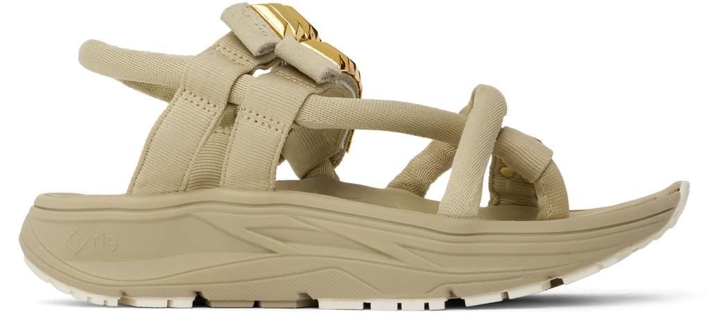 rig × nonnative KAMBA nonnative rig kamba サンダル 28cm オリーブ