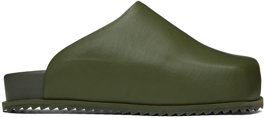 YUME YUME Khaki Truck Mules