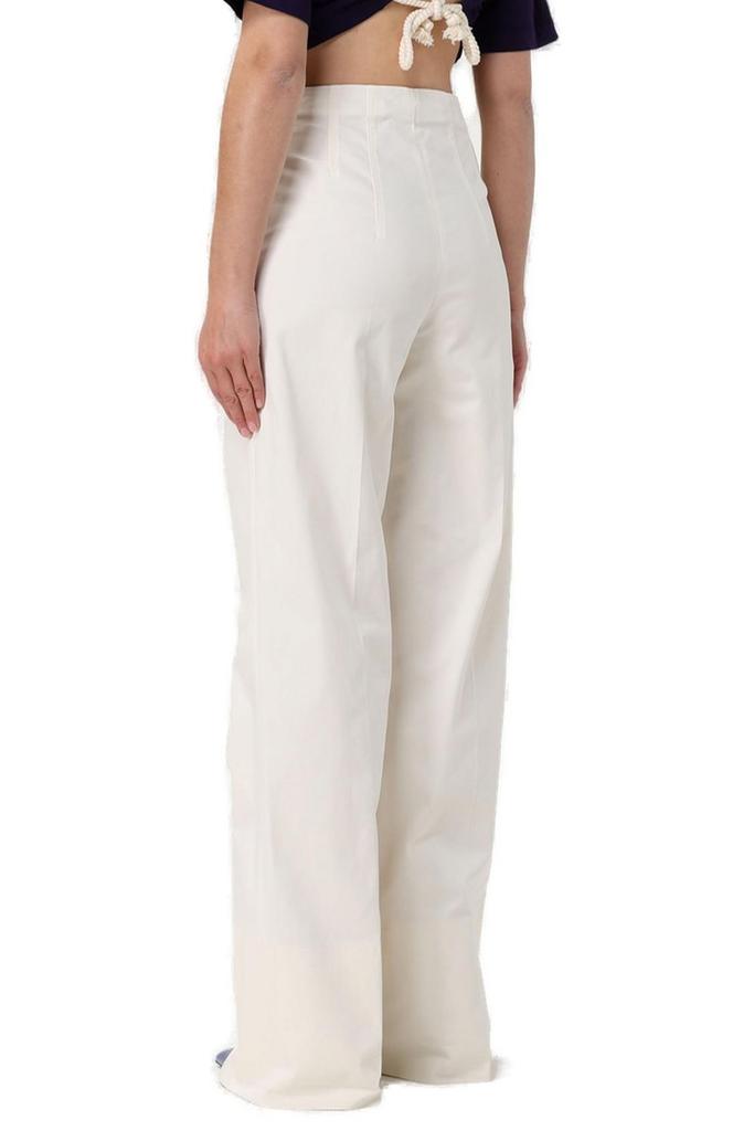 MSGM MSGM High-Waist Wide-Leg Trousers