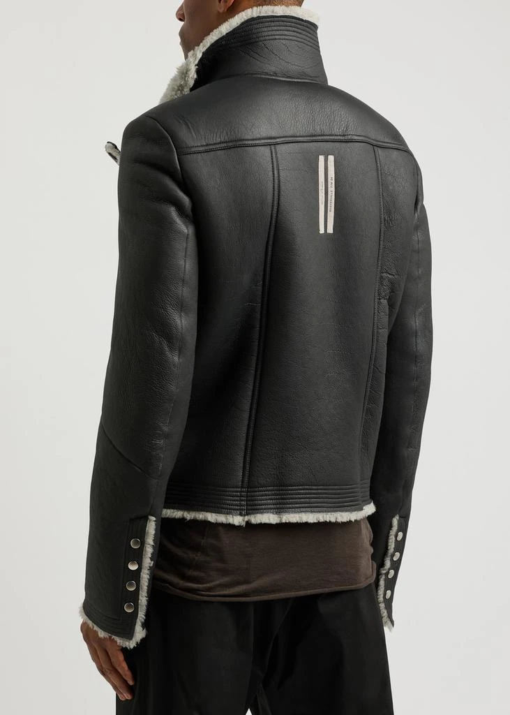 Rick Owens Bauhaus leather jacket 3