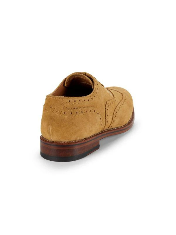 Allen Edmonds Hendrix Perforated Suede Oxford Shoes 3