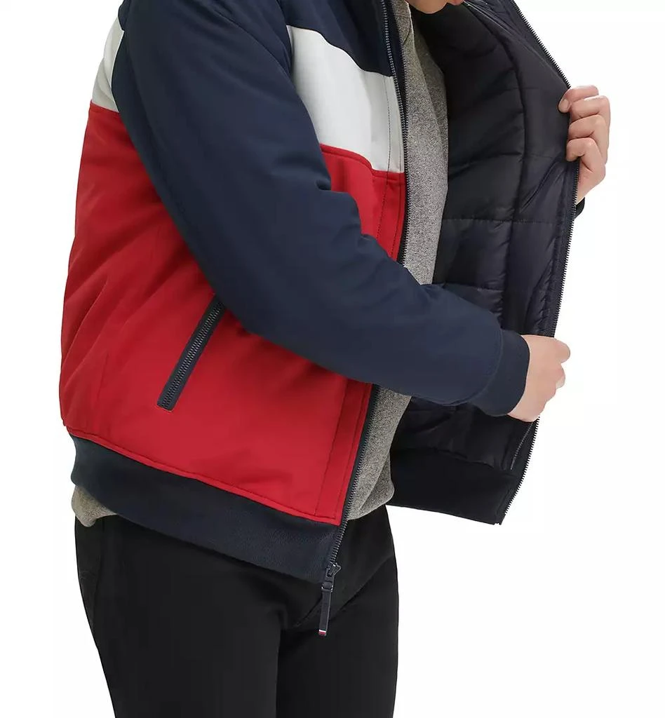 Tommy Hilfiger Men's Hoodie Bomber Combo Jacket 5