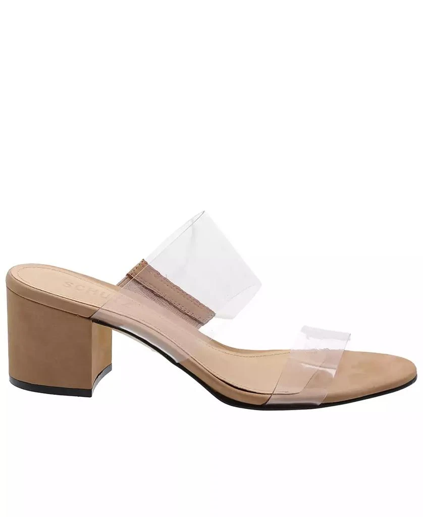 Schutz Women's Victorie Mid Block Heel Sandals 1