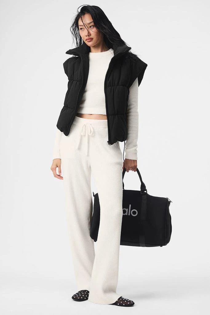 Alo Incline Puffer Vest - Ivory 5