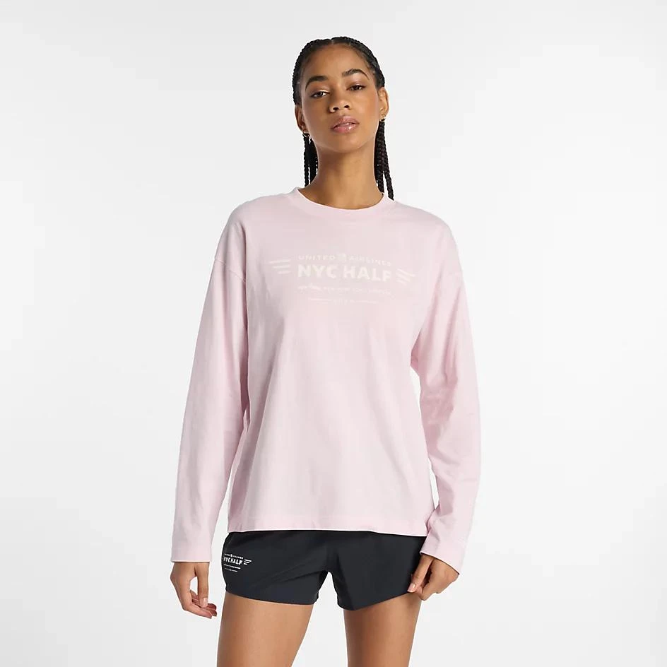 New Balance United Airlines NYC Half Graphic Long Sleeve 2