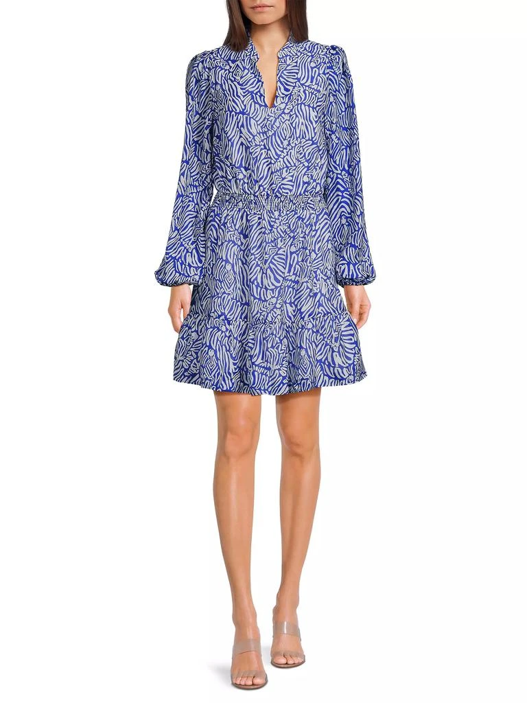 Lilly Pulitzer Axton Split-Neck Dress 2