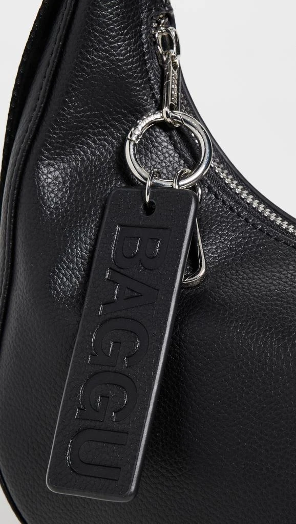 Baggu Small Recycled Leather Crescent Bag 4