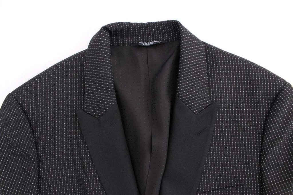 Dolce & Gabbana Dolce & Gabbana Black wool slim MARTINI blazer 8