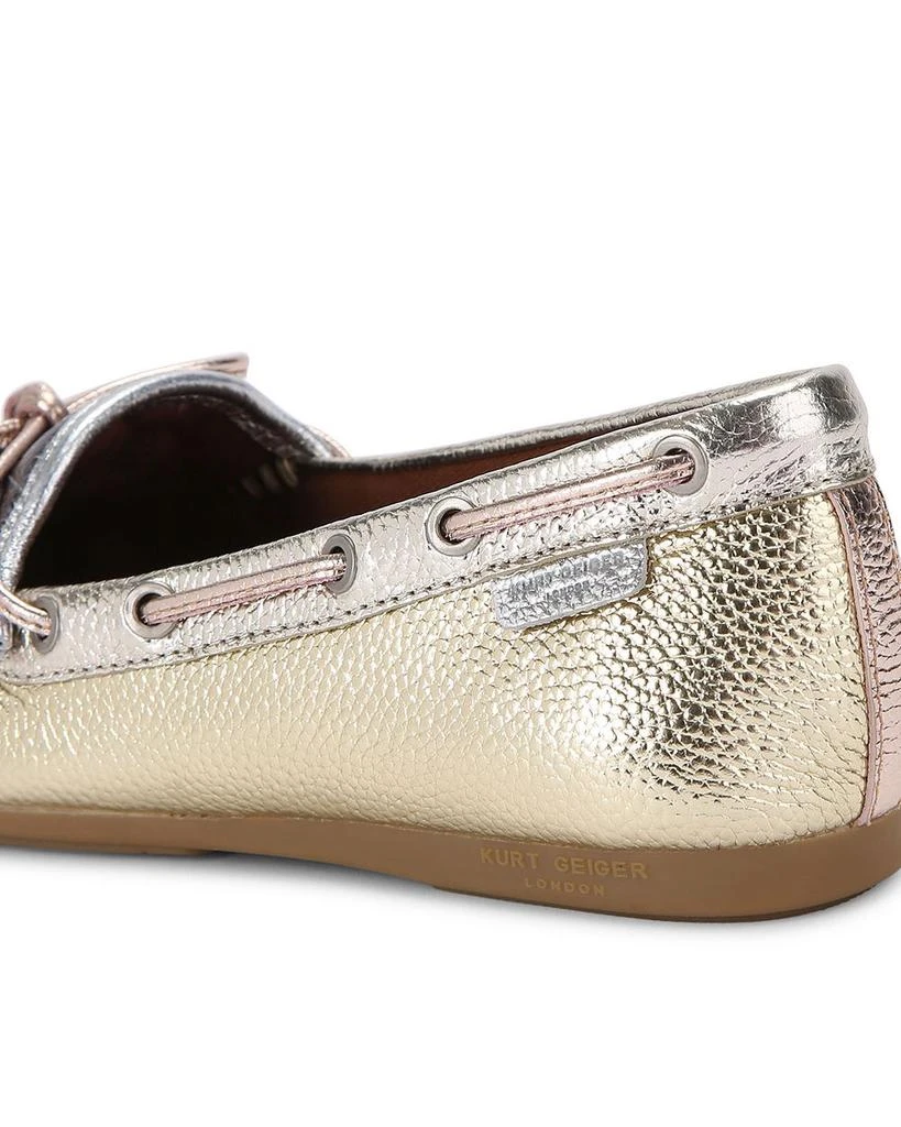Kurt Geiger Women's Eagle Hardware Boat Moccasins 5