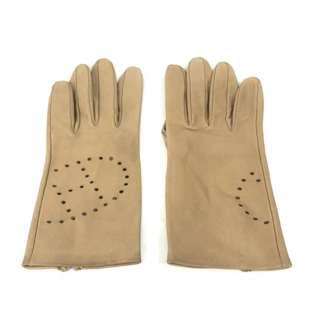 Hermes Leather Warm Gloves (Pre-Owned)