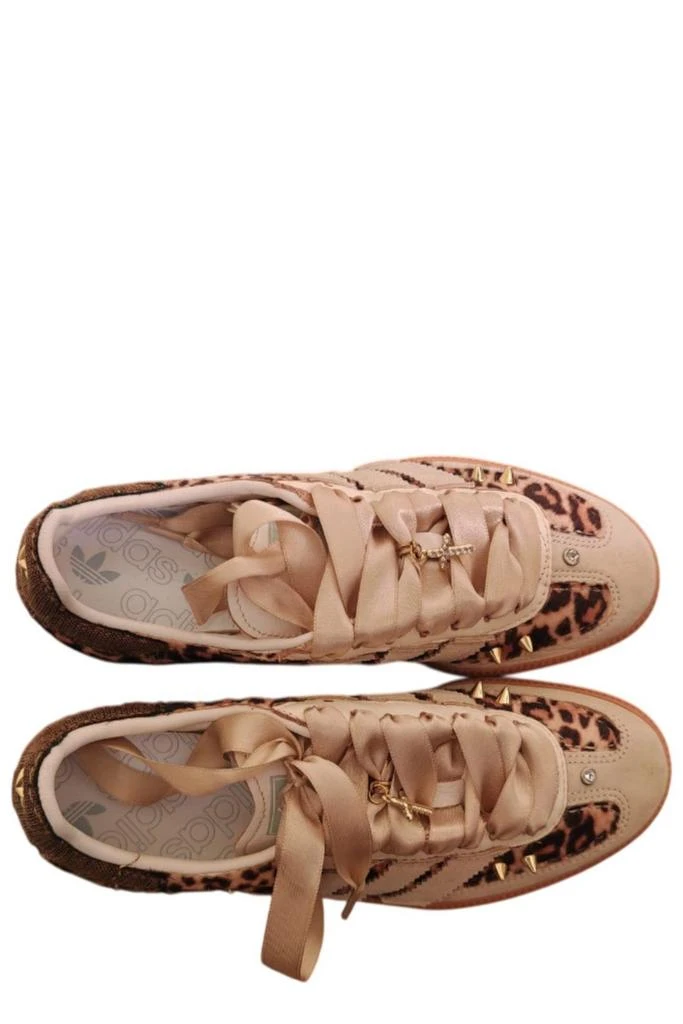 Adidas Adidas Samba Leopard Printed Lace-Up Sneakers 4