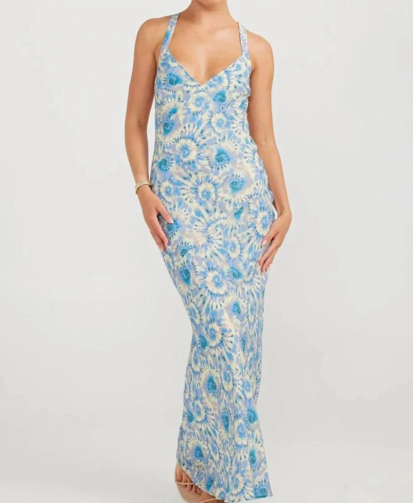 Charlie Holiday Rylee Maxi Dress In Tie Dye 1