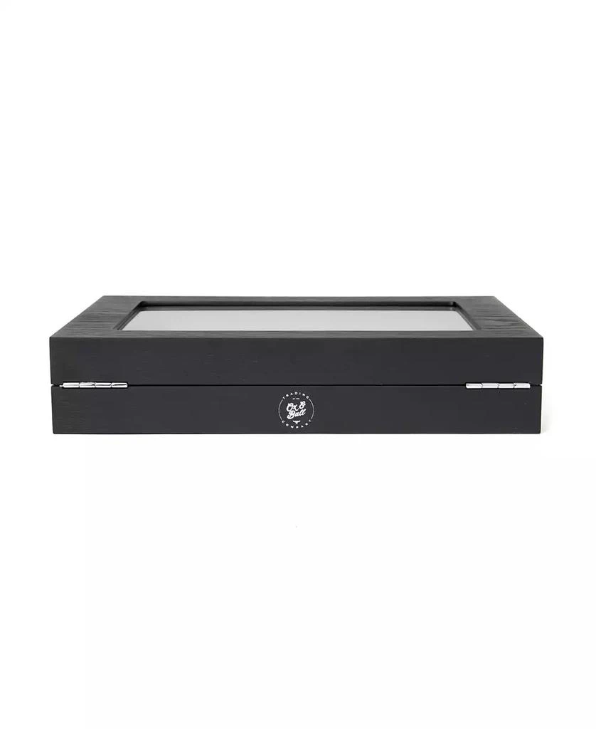 Ox and Bull Trading Co. Men
s Onyx Cufflinks Collector
s Case 5