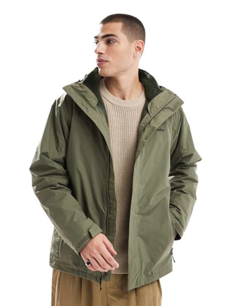 Columbia Columbia Tunnel Falls II interchange jacket in green 3