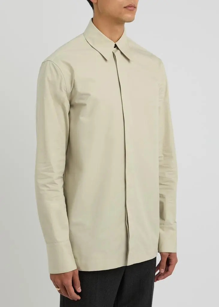 Jil Sander Cotton-poplin shirt 2